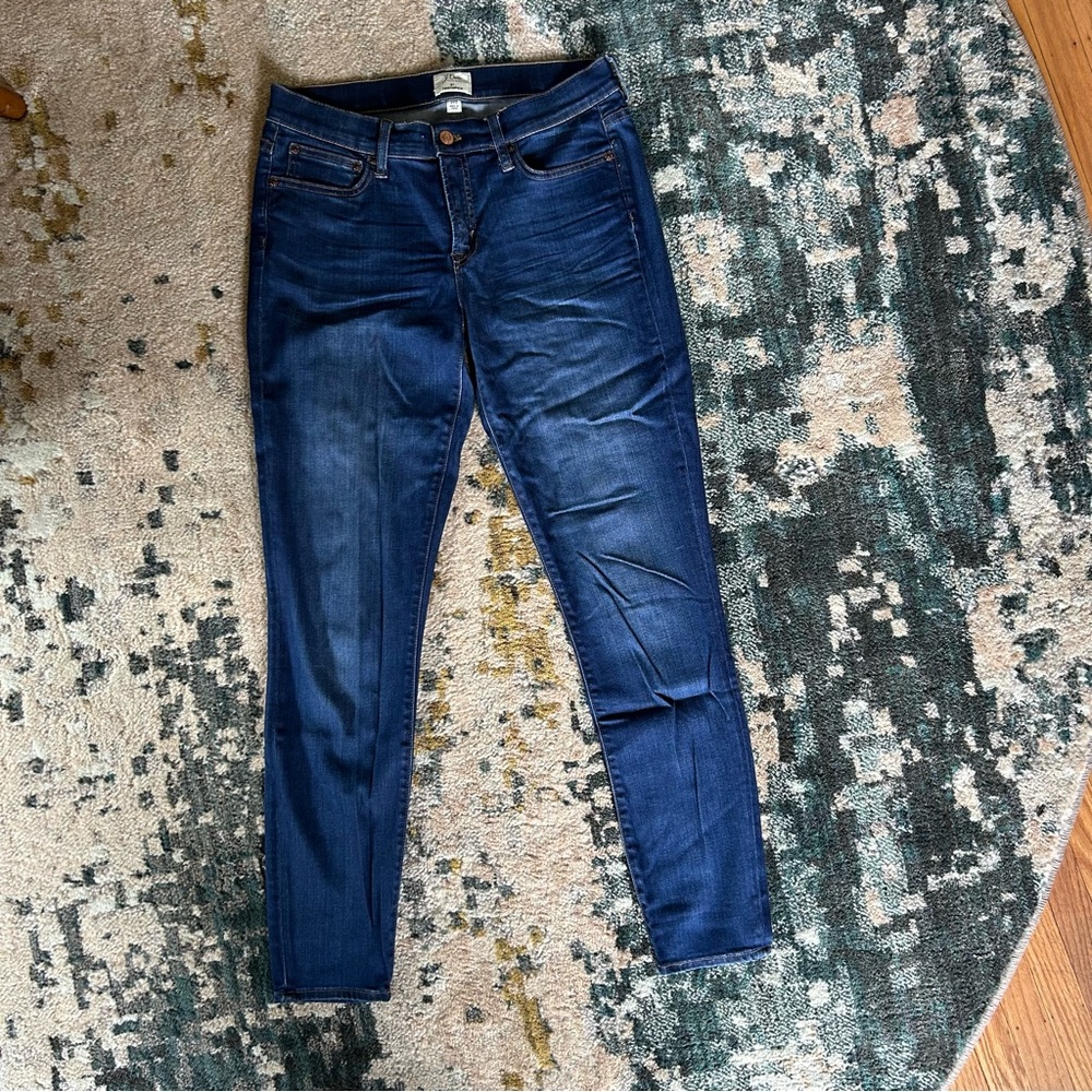 J.Crew 8” Toothpick Skinny Jean - Size 29Tall
